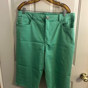 Green Bermuda Shorts